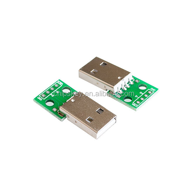 USB2.0 мужской 4 P DIP-переключатель DIP адаптер доска