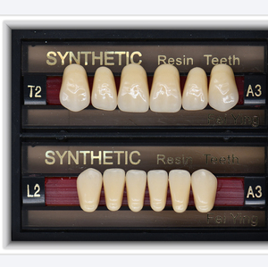 Rifornimento della fabbrica impiallacciatura protesi denti falsi acrilico dentale composito denti - Product Image 2