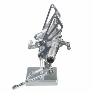 Moto Alluminio Billet Motociclo Rearset Pedane Per Kawasaki <span class=keywords><strong>NINJA</strong></span> <span class=keywords><strong>250R</strong></span> 2008 2009 2010 2011 2012 - Product Image 2