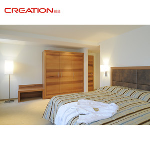 Medio comercial personalizado Hotel muebles de cabecera de la cama king size - Product Image 4