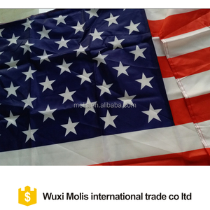 Drapeau américain 3x5 pieds en polyester 100% pour le 4 juillet, en stock à prix réduit - Product Image 4