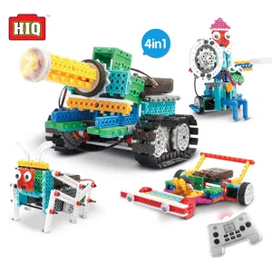 Shantou usine 4 en 1 Kit de tige apprentissage Bot blocs de construction Robot jouets éducatifs pour enfants 2024