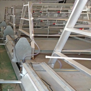 2022 vendite calde Nigeria allevamento di pollame zincato Q235 3 strati 120 uccelli batteria gabbia di pollo - Product Image 4