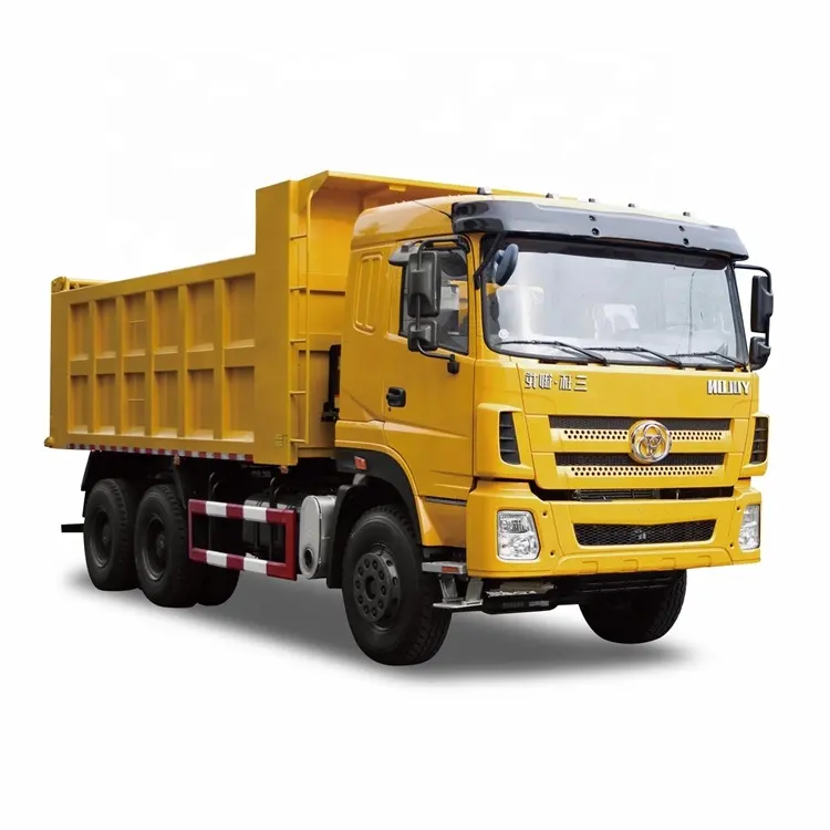 Diesel 10 tires mining dump truck 6x4 China tipper truck for sale