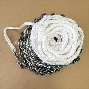 De Nylon 3-hilo marino línea de amarre ancla de barco <span class=keywords><strong>cuerda</strong></span> con DIN766 cadena - Product Image 2