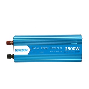 Convertisseur de courant pur sinus 2500W de qualité supérieure fabriqué en Chine avec protection par fusible intégré - Product Image 1