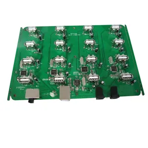 OEM 16 พอร์ต USB บอร์ด PCB