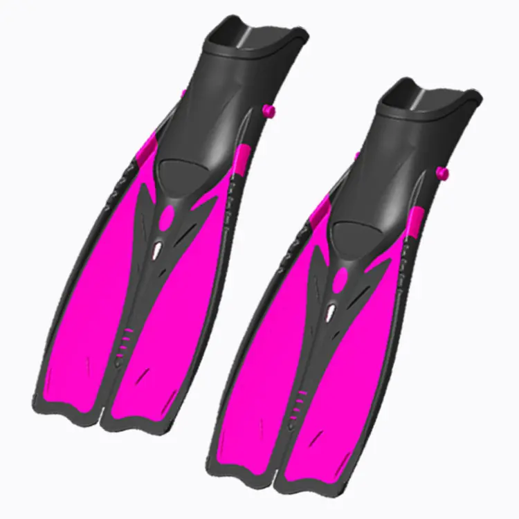 Classical rubber diving fins for deep water diving Swimming silicone fins