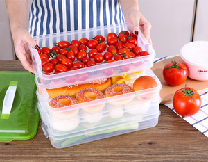 Plastic Food <strong>Storage</strong> Containers <strong>Vegetable</strong> Refrigerator Fruit <strong>Storage</strong> - Product Image 3