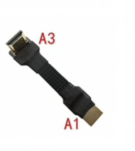 फ्लैट पांचवें वेतन आयोग केबल FPV रिबन फ्लेक्स A3 C1 90 डिग्री माइक्रो hdm केबल - Product Image 6