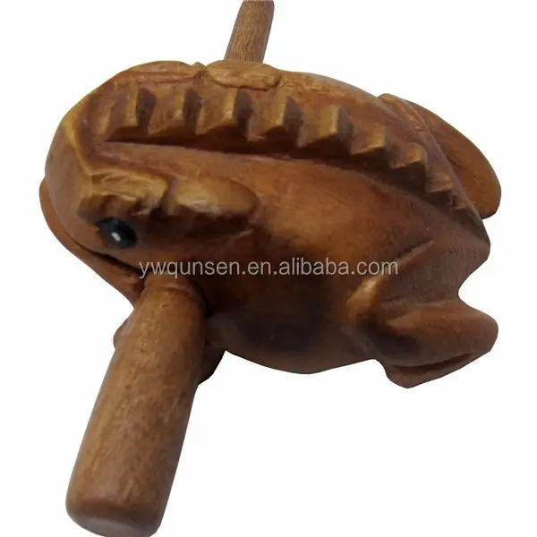 수제 태국 나무 기념품 개구리 나무 수공예품