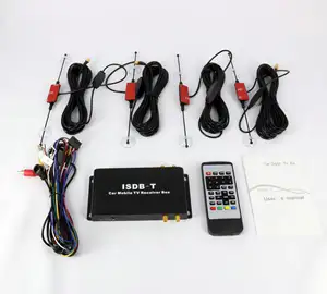 mobile digital tv tuner receiver box car isdb-t full seg philippines with usb slot playback multimedia file and upgrade