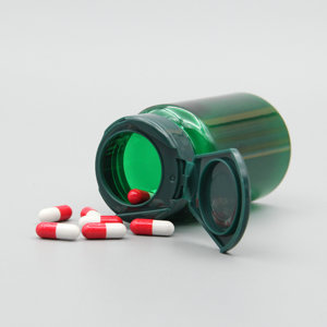 Bao Bì Dược Phẩm 150cc Rỗng Pet Viên Nang Chai Với Filp Top Cap - Product Image 3