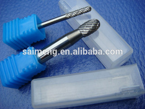 K25 alta calidad en blanco rebabas del carburo para corte de <span class=keywords><strong>madera</strong></span>, carburo burr double por máquina CNC - Product Image 1