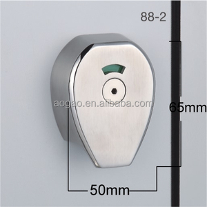 Aogao acero inoxidable 88-2 304 baños públicos cerradura de la puerta indicador - Product Image 2