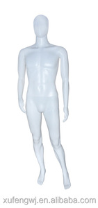 Manekin Pria Warna Putih Plastik Murah Dapat Diatur Abstrak Seperti Hidup Pabrik Grosir - Product Image 3