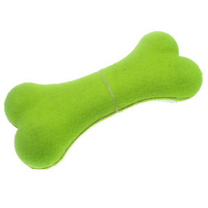 Gravim Forma di Osso di Cane Giocattolo palla Da Tennis Con Squeaker - Product Image 4