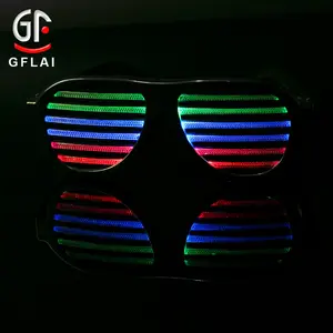 Nuevos productos, ideas, obsequios de cumpleaños, gran oferta, gafas de sol LED brillantes, gafas iluminadas