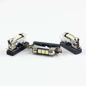 FSYLX Douille pour ampoule LED Festoon C5W 31mm 36mm, adaptateurs Festoon, ampoule LED halogène Festoon C5W pour voiture, éclairage intérieur de lecture - Product Image 6
