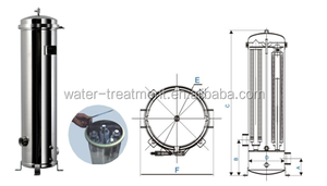 Cartuchos <span class=keywords><strong>de</strong></span> <span class=keywords><strong>Filtro</strong></span> <span class=keywords><strong>de</strong></span> Agua <span class=keywords><strong>de</strong></span> Acero Inoxidable, Carcasa <span class=keywords><strong>de</strong></span> <span class=keywords><strong>Filtro</strong></span>, Ultrafiltro, Tratamiento <span class=keywords><strong>de</strong></span> Agua, Planta <span class=keywords><strong>de</strong></span> Tratamiento <span class=keywords><strong>de</strong></span> Aguas Residuales - Product Image 2