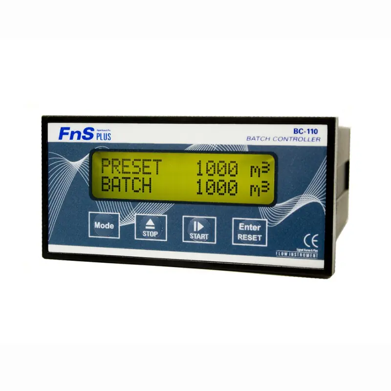 BC110P2E Batch controller Chemical Industrial Flow Measuring 4-20mA