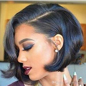 Peluca <span class=keywords><strong>de</strong></span> <span class=keywords><strong>Cabello</strong></span> Humano Diva1 150% Peruana con Frente <span class=keywords><strong>de</strong></span> Encaje, Estilo Bob Corto <span class=keywords><strong>Ondulado</strong></span>, sin Pegamento, <span class=keywords><strong>para</strong></span> Mujeres Negras con <span class=keywords><strong>Cabello</strong></span> <span class=keywords><strong>de</strong></span> Bebé - Product Image 5