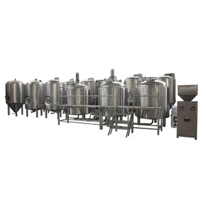 1000 liters used micro brewery equipment plant for sale