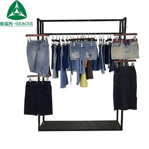 Gonna in <span class=keywords><strong>denim</strong></span> colorato da donna usata all'ingrosso Ukay Ukay Busan - Product Image 3