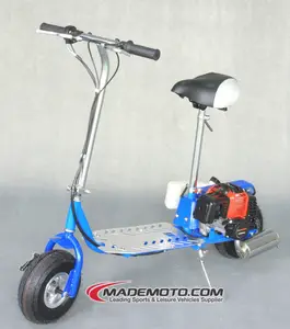 Gas Powered Engine Single Cylinder 2 Stroke 43CC Gas Scooter for Sale