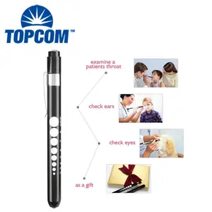 Алюминиевая медицинская ручка со светодиодной подсветкой, медицинская ручка для врачей, медсестер, медицинская ручка, фонарик