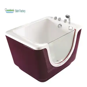 CE Royal Style Rock Acryl Sets Lila Baby Spa Badewanne Jet Mini Air Bubble Whirlpool Massage Badewanne