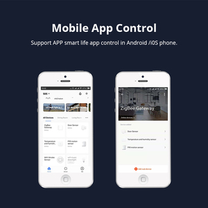 ZigBee Hub Tuya di Automazione <span class=keywords><strong>Casa</strong></span> Intelligente Mini Formato di Allarme di Sicurezza <span class=keywords><strong>Kit</strong></span> con Connessione Wireless - Product Image 2