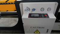 Plat ovale hvac d'air ventilation conduit en spirale machine de fabrication de BLKMA usine