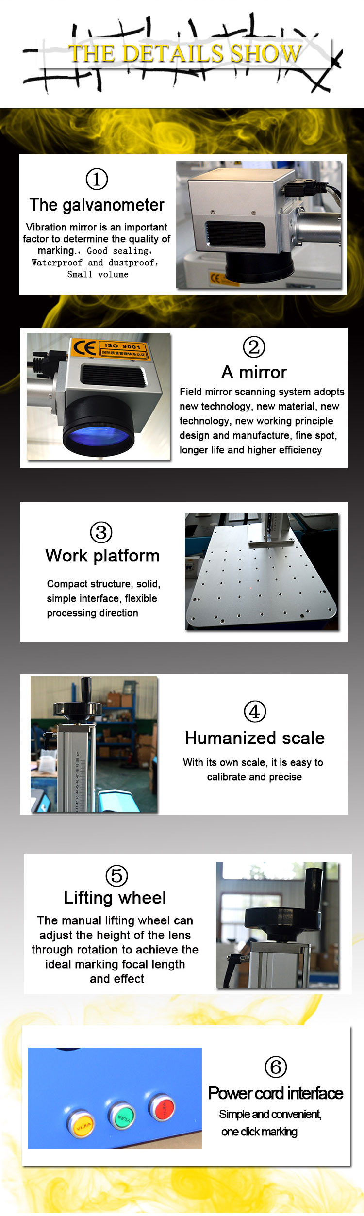 Laser metal engraving and marking machine Stainless steel hardware optical fiber laser marking machine