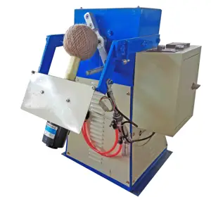 automatic plastic twine ball making machine pp raffia twine winding machine with meter counter or weight counter