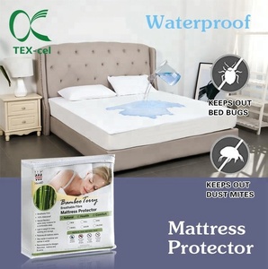 Hot bán không thấm nước mùa xuân Nệm Protector bé Nôi ngủ <span class=keywords><strong>pad</strong></span> không gây dị ứng Tre Bộ nhớ bọt Nệm Bìa - Product Image 6