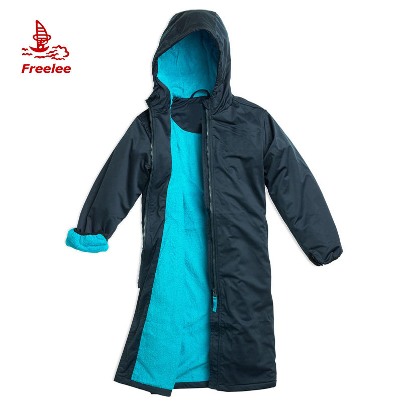 Oem कस्टम बच्चों लड़कों और लड़कियों युवा तैरना parka बच्चों