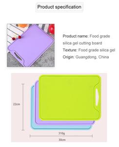 Non Stick Approved Food Grade Kitchen <strong>Tools</strong> Kitchenware Silicone Cutting <strong>Board</strong> for Kitchen - Product Image 6