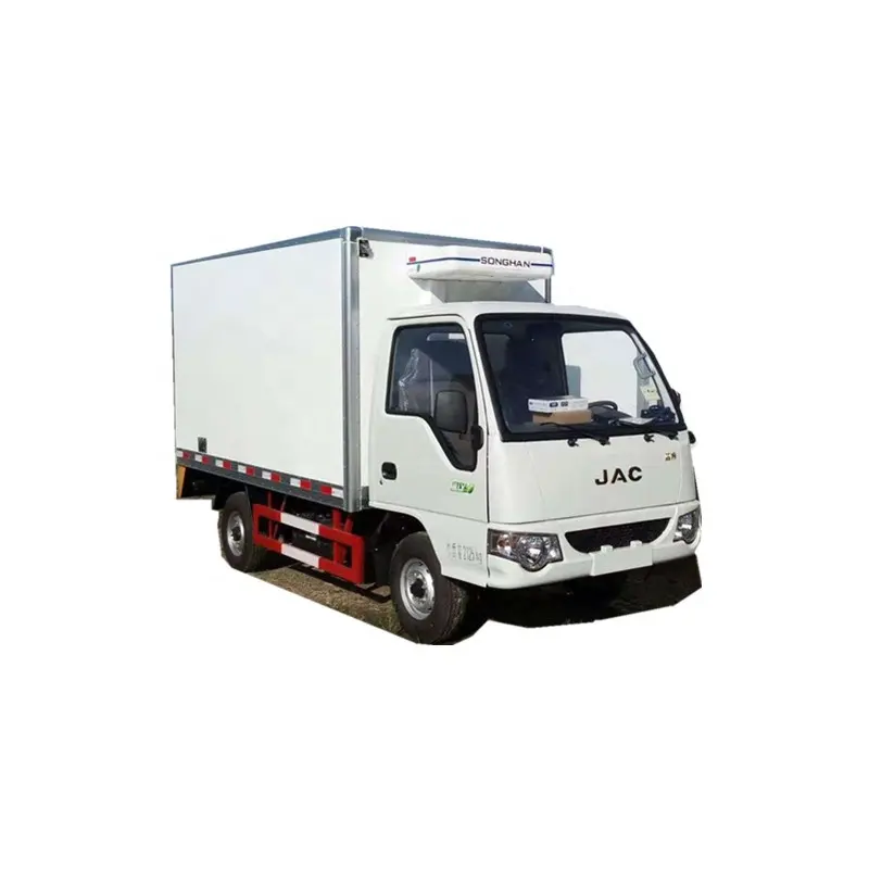 CLW 4x2 mini 1.5tons JAC jianghuai JAC LHD refrigerated truck ice cream van for hot sale