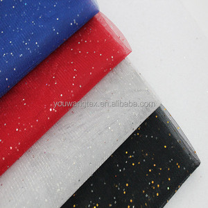 Vestito da principessa ragazza stampa natale tessuto tulle glitter net 100% poliestere - Product Image 1