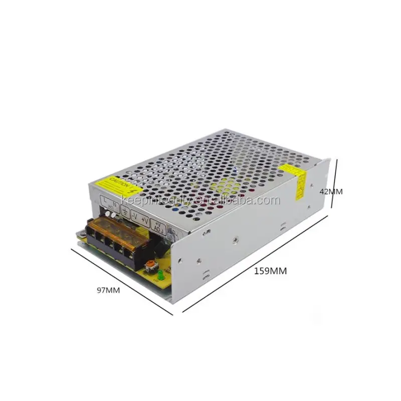 5V 12V 24V DC anahtarlama güç kaynağı adaptörü 2A 5A 10A 20A 30A izleme LED güç kutusu