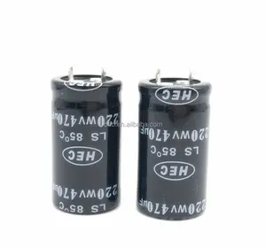 EU Preciso de Alumínio Capacitor Eletrolítico 470uF 220V