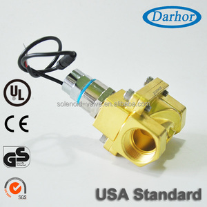 DHL serie de latón válvula de solenoide biestable bloqueo - Product Image 3