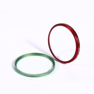 Massa 52mm CNC en alliage d'aluminium couleur anneau d'anode équipement photographique accessoires d'appareil photo numérique avec filtre <span class=keywords><strong>UV</strong></span> en verre - Product Image 6