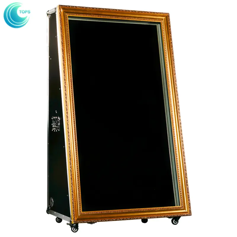 Hot Sale Selfie Magic Mirror Digital Photo booth Me with 10 points infrared touch frame for sale