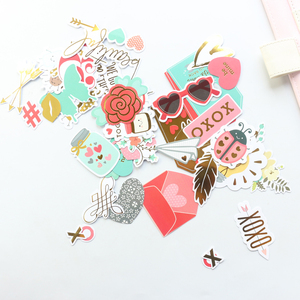 Simpatico cartone animato decorazione foil sticker per diario planner cancelleria per notebook, decorazione fai da te scrapbook sticky pocket cards - Product Image 5