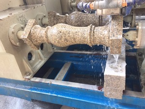 Mármol Granito Piedra Máquina <span class=keywords><strong>de</strong></span> Perfilado Para Balaustre Pilar Formas Especiales Xianda FHRC-230/460-4 - Product Image 2