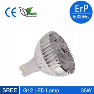 Led g12 20 w g12 par30 lamba tabanı g12 için cdm t