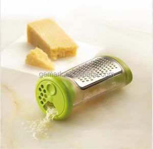 Grattugia Manuale per Frutta e Verdura con Lame in Acciaio Inox, Facile da Pulire, Contenitore per Conservazione e Servizio - Product Image 4