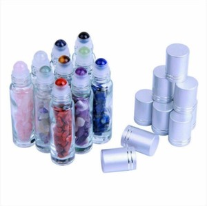 Pierres naturelles 10ml rouleau <span class=keywords><strong>de</strong></span> parfum sur la bouteille en verre avec <span class=keywords><strong>pierre</strong></span> pour Made in Guangdong - Product Image 1
